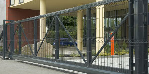 Ворота откатные для 2D и 3D ограждений в Волгограде